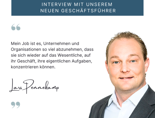 Vorhang auf: Unser neuer Geschäftsführer im Kurz-Interview